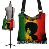 Angela Davis Rasta Freedom Boho Handbag